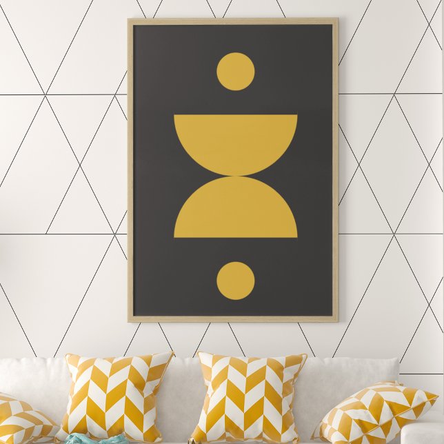 Circle Die Cut Art Poster (Von Creator hochgeladen)