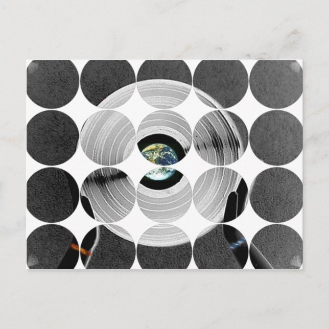 Circle Foto Postkarte (Vorderseite)