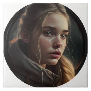 Circle girl fliese