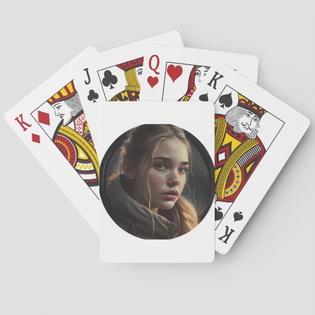 Circle girl spielkarten (Rückseite)