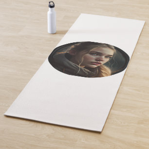 Circle girl yogamatte