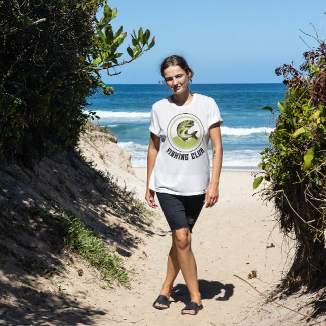 Circle Green Fishing Club T - Shirt (Von Creator hochgeladen)