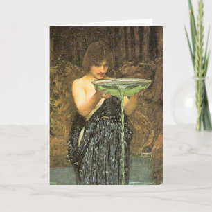 Circle Invidiosa Grußkarte Karte