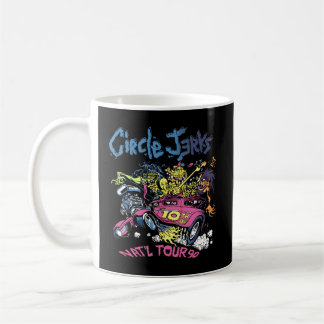 Circle Jerks 91 Tour Illustration Kaffeetasse