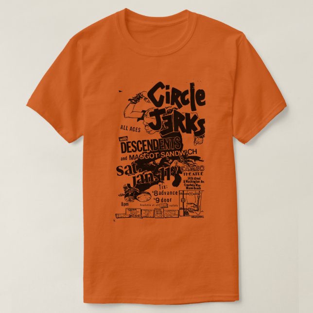 Circle Jerks T-Shirt (Design vorne)