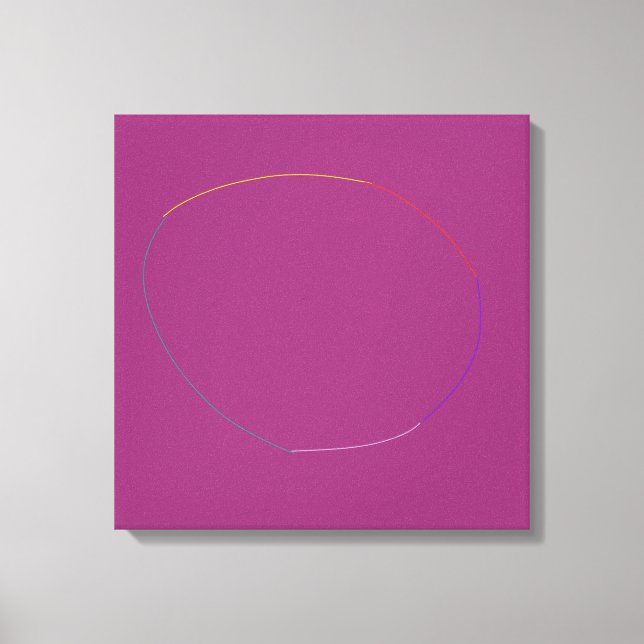 Circle Leinwanddruck (Vorderseite)