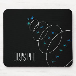 Circle Line and Stars Mousepad