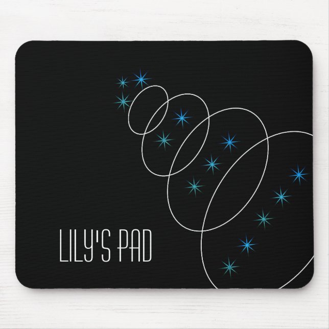 Circle Line and Stars Mousepad (Vorne)