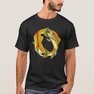 Circle of Life Cutthroat-Forelle Yellowstone Fly F T-Shirt