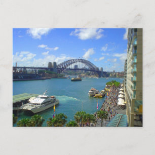 Circle Quay Sydney Postkarte