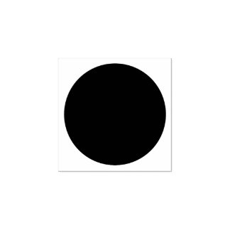 Circle Rubbir Briefmarke Gummistempel