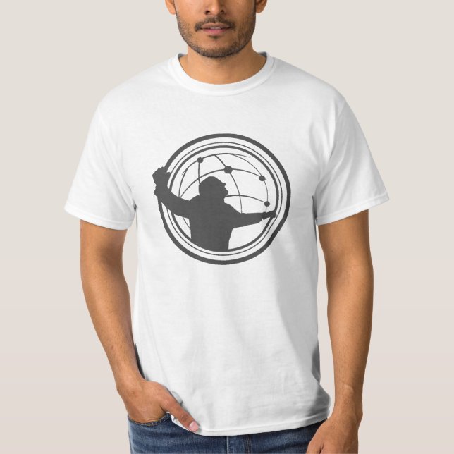 Circle Silhouette Men's Value T - Shirt (Vorderseite)