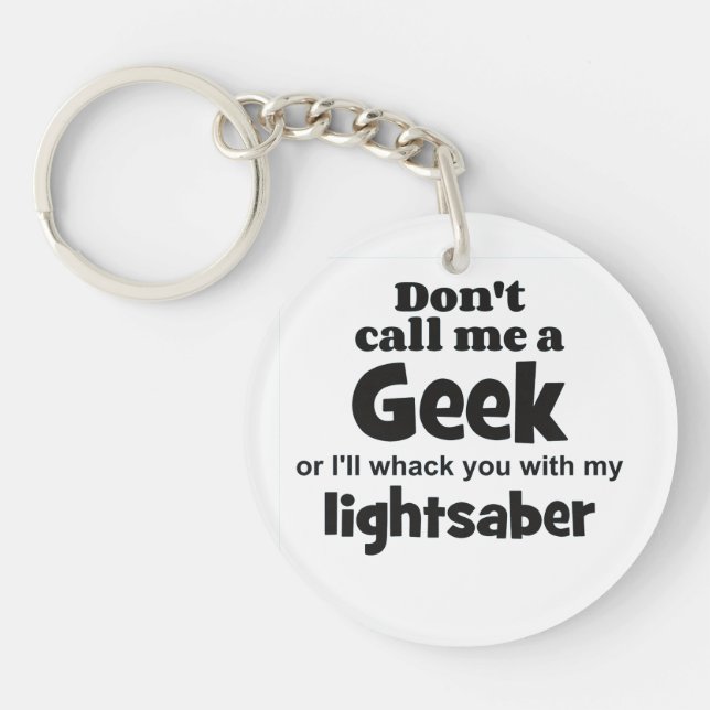 Circle (Single-Side) Schlüsselanhänger (Vorderseite)