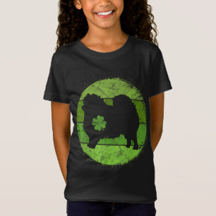 Circle Spitz Irish Kleeblatt Gift Pom St Pat T-Shirt