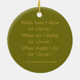 Circle St. Stanislaus (SNV 25) Keramikornament