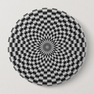 Circle Weave in Monochrome Button