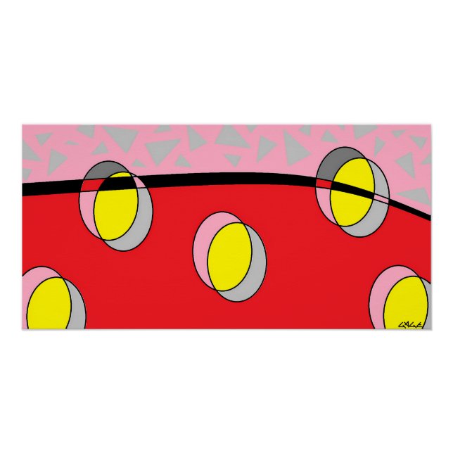 Circled Back Scrum Design Poster (Vorderseite)