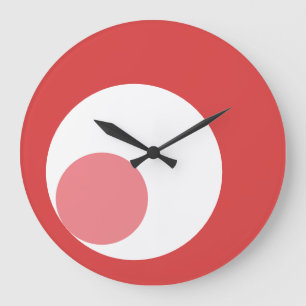 Circles Acrylic Wall Clock Große Wanduhr