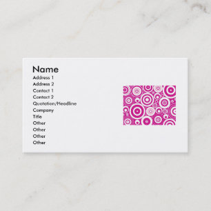 Circles Business Card Visitenkarte