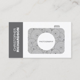 CIRCLES CAMERA LOGO Business Card Visitenkarte