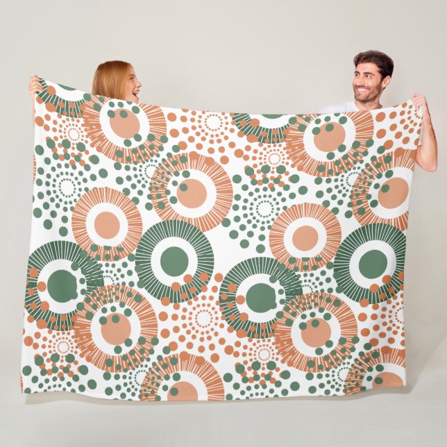 Circles, Everywhere Fleecedecke (Beispiel)