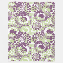 Circles, Everywhere Fleecedecke