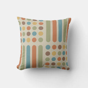Circles Lines Multicolored 1 Kissen