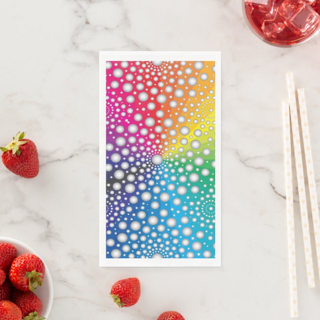 Circles Mandala 2 Serviette (Beispiel)