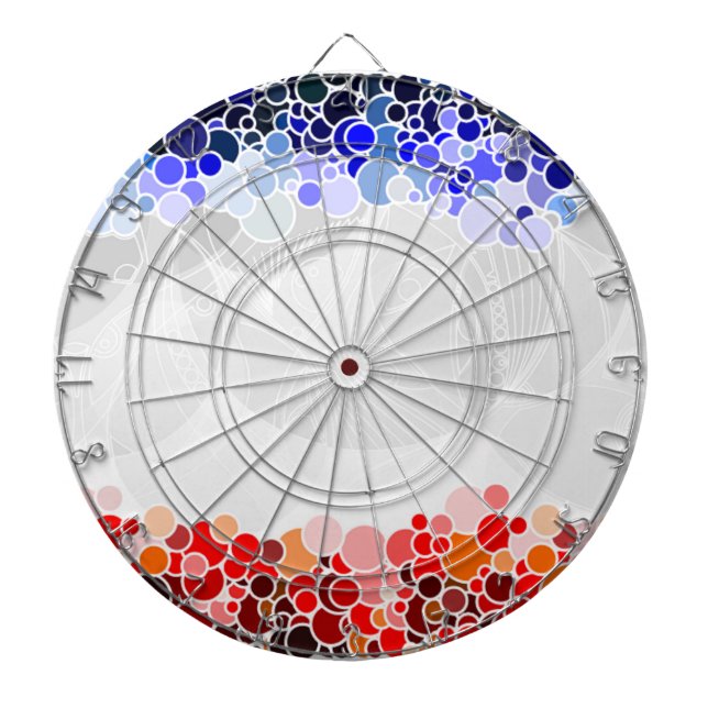 CIRCLES PATTERN DARTSCHEIBE (vorne)