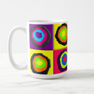 circles pattern  kaffeetasse