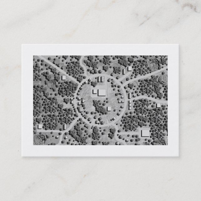 Circleville, Mini Artwork Visitenkarte (Vorderseite)