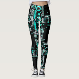 Circuit Aqua 2 überall in Leggings