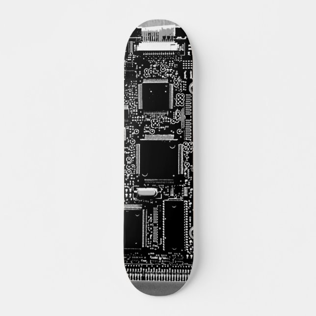 Circuit B&W 2 Skateboard (Vorne)
