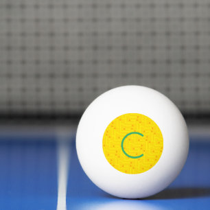Circuit Board INITIAL Sports Modern Tech Fun Tischtennisball