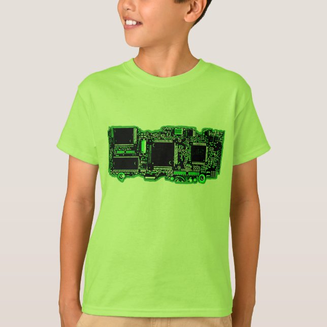 Circuit Green 2 T - Shirt Kinder grün (Vorderseite)