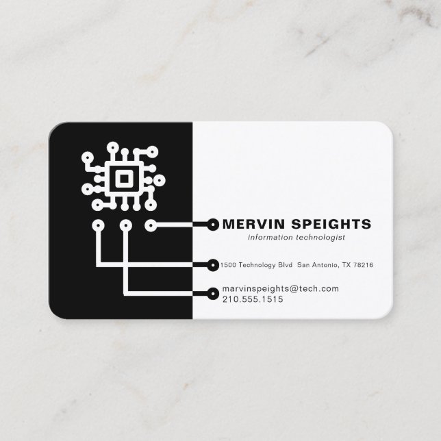 CIRCUIT LAYOUT VISITENKARTE (Vorderseite)