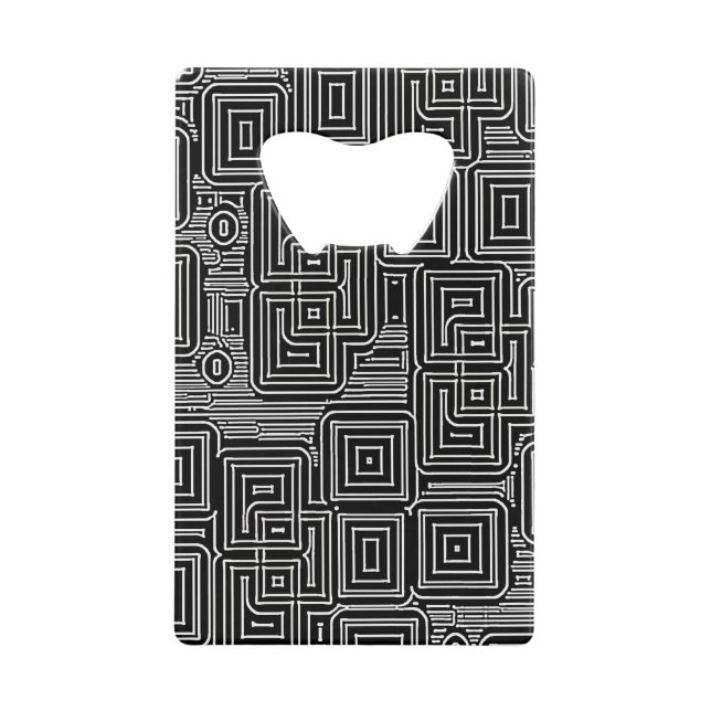 Circuit Maze Flaschenöffner (Vorderseite)