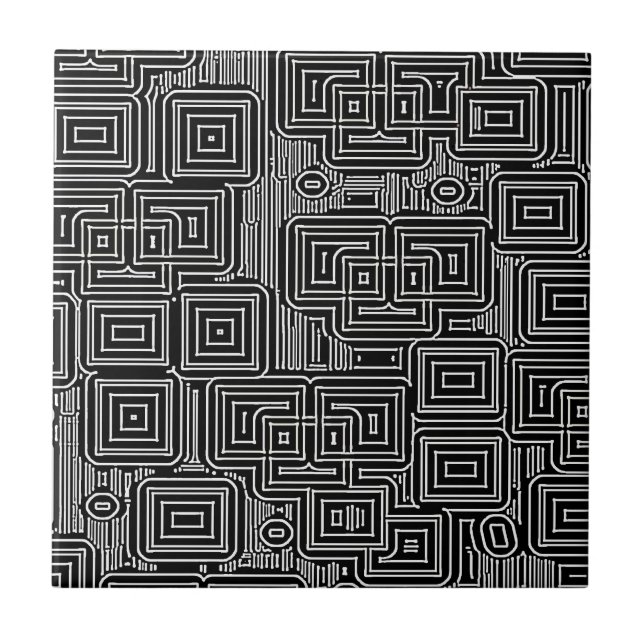 Circuit Maze Fliese (Vorderseite)