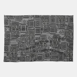 Circuit Maze Geschirrtuch