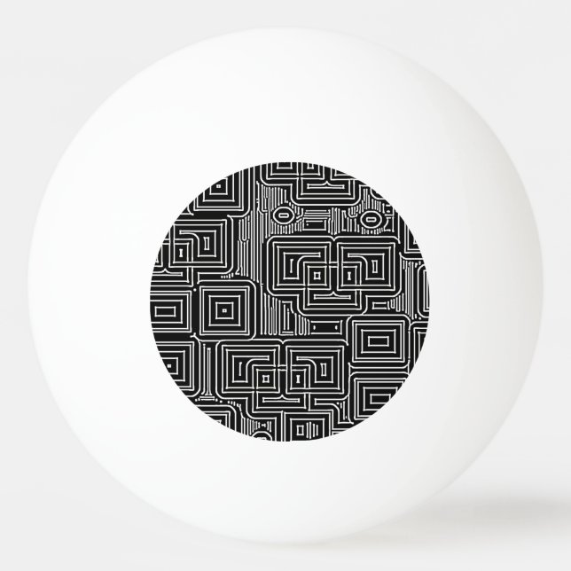 Circuit Maze Tischtennisball (Vorderseite)