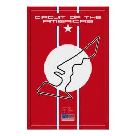Circuit of the Americas Poster