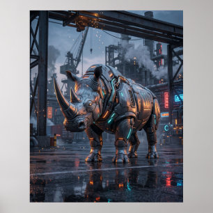 Circuit Rhino Eisen-Distrikt Poster