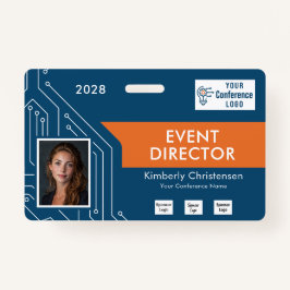 Circuit Technology Event Director Photo ID Badge Ausweis