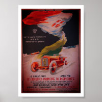 Circuito Avellino - Vintage Poster von 1930