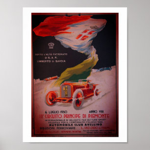 Circuito Avellino - Vintage Poster von 1930