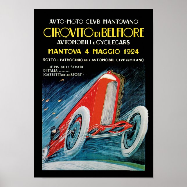 Circuito di Beliore Poster (Vorne)