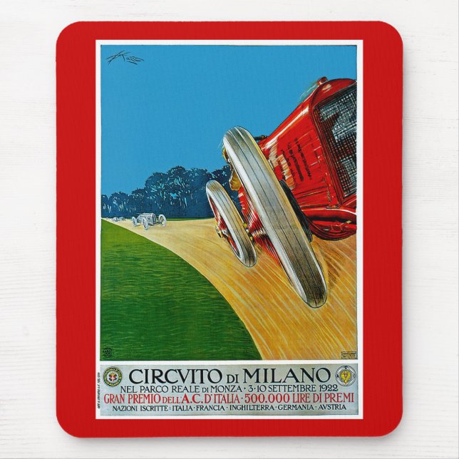 Circuito di Milano Mousepad (Vorne)
