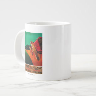 Circuito Di Milano Vintage Poster Europa Jumbo-Tasse