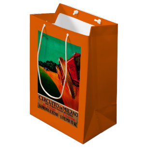 Circuito Di Milano Vintage Poster Europa Mittlere Geschenktüte