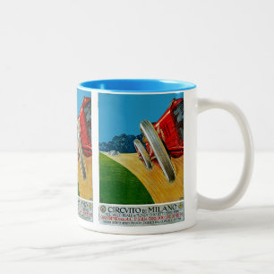 Circuito Di Milano Zweifarbige Tasse